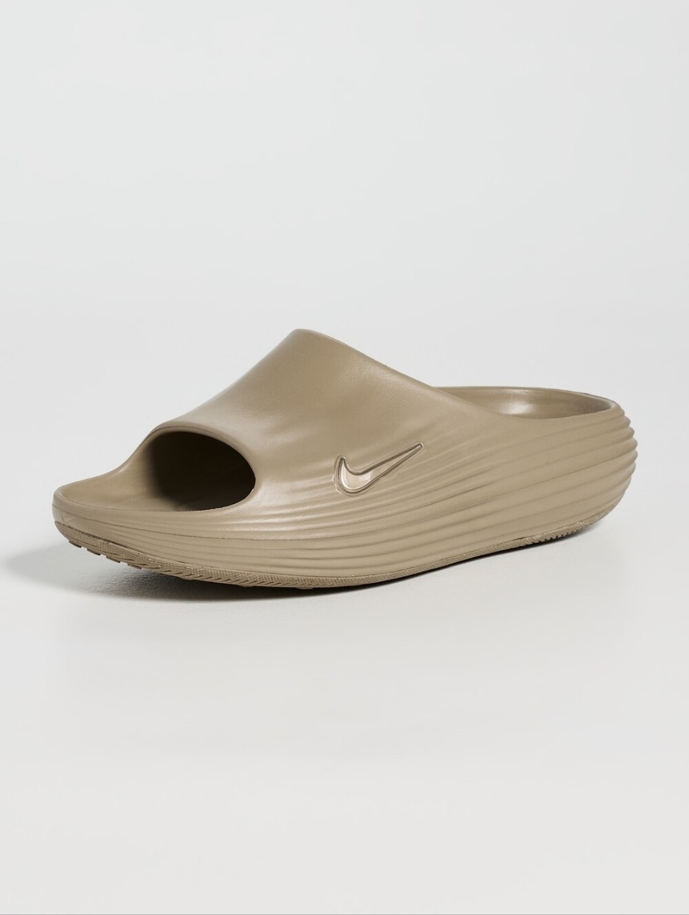 Nike Reactx Rejuven8 Slide in Khaki